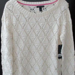 Tommy Hilfiger Antique White Sweater